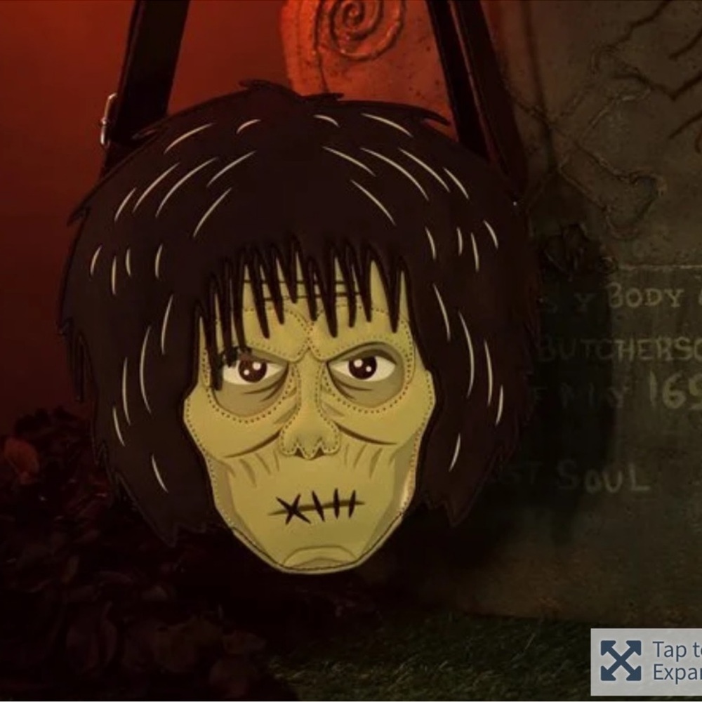 Loungefly Hocus Pocus Billy Butcherson Cosplay Crossbody Purse - EE Exclusive: - Picture 3 of 12